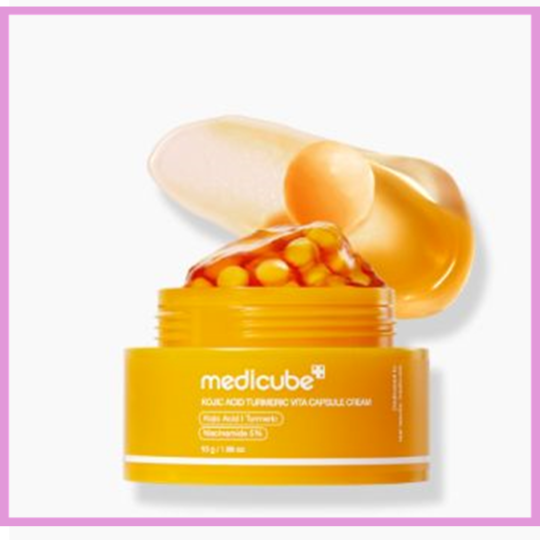 MEDICUBE - Kojic Acid Turmeric Vita Capsule Cream
