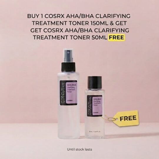 Offer 1 - Buy 1 Aha/Bha toner 150ML & get Aha/Bha toner 50ML Free